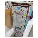 Constructive Playthings Kids Dance with Me Ballerina Doll with Brushable Hair