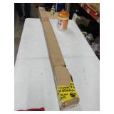 Exclusive Home Vine 1  Curtain Rod and Finial Set  Matte Silver  Adjustable 66 -120