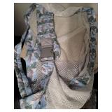 Tropical Print Baby Carrier with Mesh Panel