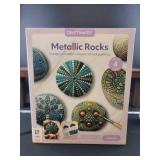 Craftmaker Metallic Rocks Art Kit