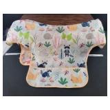 Woodland Animal Print Baby smock Set