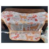 Woodland Animal Print Baby smock Set