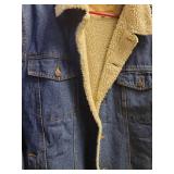 Domini Sherpa Lined Denim Jacket