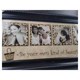 Decorative Photo Frame with Leopard Print Border