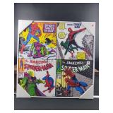 Spider-Man Comic Collage Wall Art