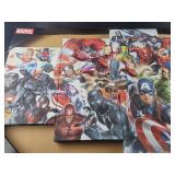 Marvel Avengers Character Collage Poster