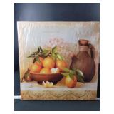 French Oranges Canvas Art Print Set