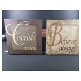Inspirational Wall Art Set - 