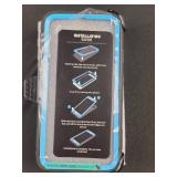 Protective Phone Case with Blue Trim