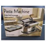 Manual Pasta Maker Machine with Dual Cutting Head