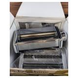 Manual Pasta Maker Machine with Dual Cutting Head