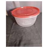 McCormick Food Storage Containers with Red Lids