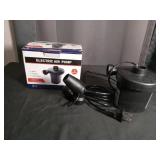 Portable Electric Air Pump with 3 Nozzles