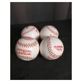Rawlings Playmaker Official League Baseballs - Set of 4