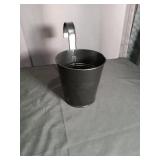 Black Metal Hanging Planter Pot