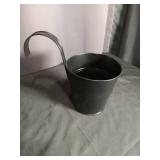 Black Metal Hanging Planter Pot