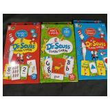 Dr. Seuss Flash Cards Learning Set - Numbers, ABCs, Colors & Shapes