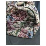 Floral Tapestry Shoulder Bag