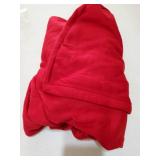 Dog Hoodies Winter Coat for Large Medium Dogs, Pullover 10 Legs Warm Coat Hooded Sweatshirt, Fleece Hoodie for Cold Weather (Red) - Retail: $33