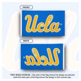 Desert Cactus UCLA Bruins Flag - 3 x 5 Feet University of California Los Angeles Banner, Indoor/Outdoor Durable Fabric, 100% Polyester Design (Style 1) - Retail: $25