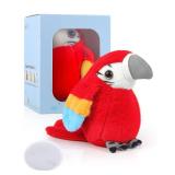Shoulder Plush Parrot Magnet, Magnetic Shoulder Parrot, Bird Stuffed Animal Pirate Costume Accessories Cosplay Prop for Halloween (Green) - Retail: $13