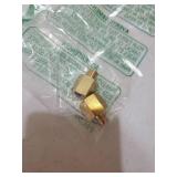 Brass Pipe Fitting, NPT Adapter 1/4\" Female to 1/8\" Male Reducing Adaptor 1200psi High Pressure (Pack of 2) - Retail: $6