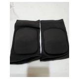 RYBTB Volleyball Knee Pads, Knee Pads for Women, Men, Kids, Girls, Knee Brace for Basketball Volleyball Football Dance Yoga Tennis Running Cycling Workout Climbing (Black, Medium) - Retail: $10