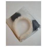 Headband for Women Girls, Cute Ears Headbands and Costume Headwear, Wide Hair Band for Spa Face Wash Makeup, (1Pack)