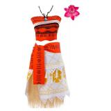 Halloween Cosplay Costume Skirt Set with Necklace for Women (M) - Retail: $30