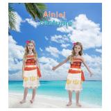 Halloween Cosplay Costume Skirt Set with Necklace for Women (M) - Retail: $30