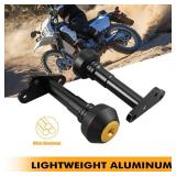 Gold Aluminum Frame Sliders Frame Guards Compatible with Suzuki DRZ400S DRZ400SM 2000 2001 2002 2003 2004 2005 2006 2007-2020 2021 2022 2023 2024 See Fitment - Retail: $64