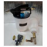FOUR UNCLES 2L Brake Bleeder Vacuum Pump Kit - Pneumatic Brake Fluid Extractor with 1L Refilling Bottle & Adapters for Automotive Bleeding, One-Person Operation - Retail: $60