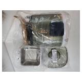 Smart Automatic Cat Feeders Pet Feeder : WiFi Pet Feeder with APP Control for Remote Feeding, Detachable for Easy Clean, Stainless Steel Bowl,1-10 Meals Per Day for Dog (6L/25Cup). USED and CRACKED. -