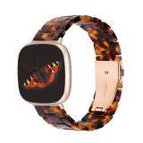 Resin Band Compatible with Fitbit Versa 4 Bands for Woman/Versa 3/Sense 2/Sense Bands Women Men, Cute Fashion Lightweight Wristband Strap Accessories - Retail: $18