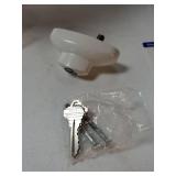 Andersen Tribeca Style Exterior Keyed Lock with Keys