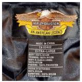 Harley Davidson Nylon Gray Bomber Jacket, Women