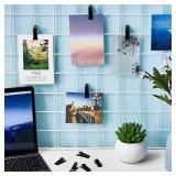 10 Pcs Metal Mini Clamps Mini Spring Clamp Crocodile Alligator Clips 1/2 Inch Wide for Work, Smooth Jaw, 5/16 Inch Capacity (Black) - Retail: $6