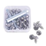 Screw-in Studs for Wading Boots,26pcs Fishing Wading Boot Studs for Felt Or Rubber Sole - Retail: $17