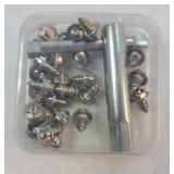 Screw-in Studs for Wading Boots,26pcs Fishing Wading Boot Studs for Felt Or Rubber Sole - Retail: $17