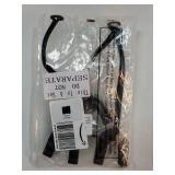 3 Pcs Youth Mouth Guard with Strap - Soft Mouthpiece for Lacrosse, Basketball, Martial Arts, Hockey (Black) - Retail: $9