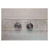 Corrugated Suction Cup Storage Holder, Movable Shower Shelf Suction Cup, Shower Caddy Large Organizer Bathroom, No-Drill Wall Mounted Bathroom Storage Rack Shelf(White) - Retail: $18