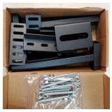 Headboard Bracket Adjustable Bed Base Bed Extra Thick Steel Universal Kit Heavy Duty No Noise No Wobble Easy Install Black Compatible Queen King Full Twin - Retail: $40