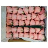 Glitter Roses Bouquet, Birthday Gifts for Women Mom, DIY Fake Flowers Bouquet with Birthday Stand-Up Signs,36 Pink Rose for Grandma Wife Friends - Retail: $32