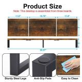 Dual Monitor Stand Riser, Large Monitor Stand for Desk, Wood Monitor Riser with Storage Organizer for Home Office, Monitor Stands for 2 Monitors, Desktop Wooden Monitor Riser for Computer - Retail: $3