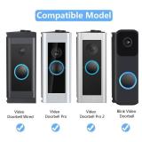 Adjustable 30 to 55 Degree Doorbell Angle Mount Compatible with Video Doorbell Wired/Pro, Replacement Angle Adjustment Adapter Mounting Bracket Wedge Kit, Not for Ring Video Doorbell 3