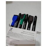 Dry Erase Markers - 6 Count Colorful Magnetic Dry Erase Markers Fine Tip with Eraser, Low Odor Whiteboard Markers for Calendar Boards - Retail: $5