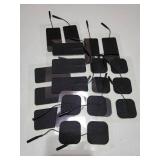 TENS Unit Replacement Pads, Nursal Reusable Self-Adhesive Electrodes Pads 20 Packs 2x2, 2x4, Latex Free Pigtail TENS Pads, Compatible with TENS 7000, AUVON TENS, Etekcity, Nicwell Care Tens - Retail: 