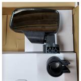 UTV Side Rear View Mirror And Center Mirror With 1.75 to 2" Roll Bar Cage Mount Compatible with Polaris RZR Honda Pioneer Yamaha Rhino Can-Am Maverick Commander Kawasaki Teryx - Retail: $31"