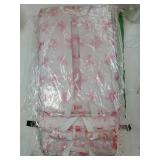 4 Pcs Coqutte Pink Bow Storage Baskets Cute Preppy Pink Hamper Storage Bins Foldable Laundry Baskets with Handle Collapsible Organizer for Home Bathroom, Offices, Bedrooms - Retail: $25