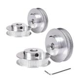 BZ 3D GT2 Pulley 80 Teeth 5mm Bore 6mm Width Timing Belt Pulley Aluminum 80T 5mm Bore Pulley Wheel for Voron 2.4 for 6mm Width GT2 Timing Belt for 3D Printer,CNC (4pcs) - Retail: $20